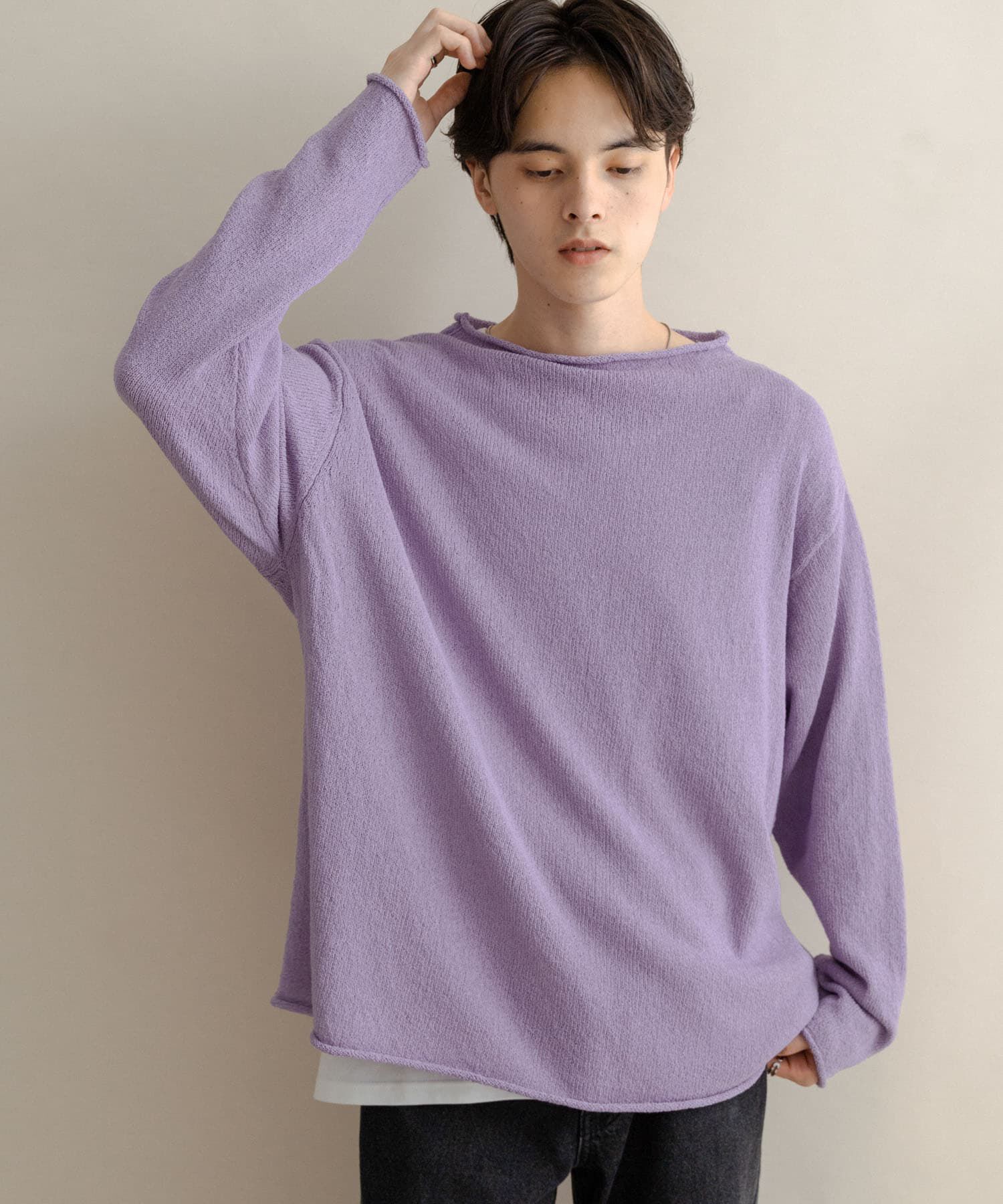 SENSE OF PLACE by URBAN RESEARCH「コットンタッチロールネックニット」|ニット・セーター|