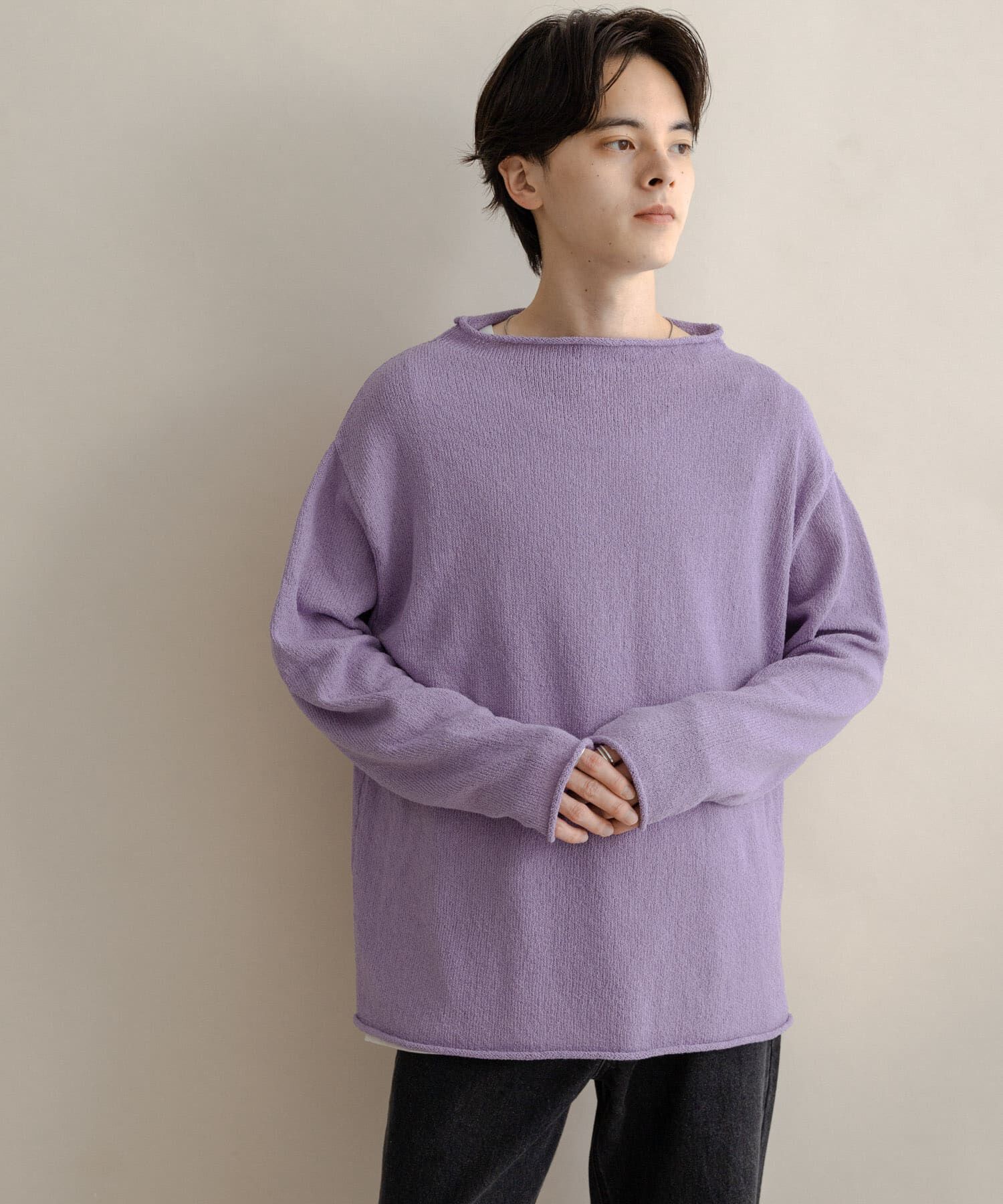 SENSE OF PLACE by URBAN RESEARCH「コットンタッチロールネックニット」|ニット・セーター|