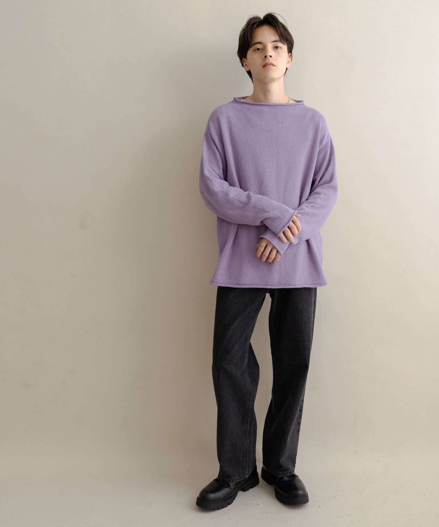 SENSE OF PLACE by URBAN RESEARCH「コットンタッチロールネックニット」|ニット・セーター|