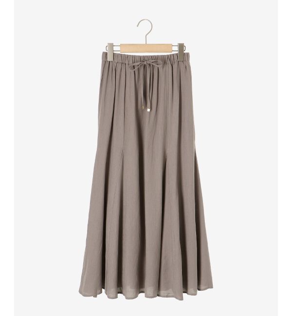 le.coeur blanc「《手洗い可能》リネンライクマーメイドスカート」|スカート|