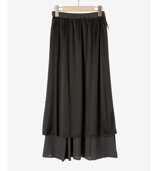 le.coeur blanc「《手洗い可能》リネンライクマーメイドスカート」|スカート|