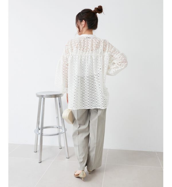 le.coeur blanc「《毎年人気！履きやすさ抜群！》アサレチックイージーワイドパンツ」|その他|