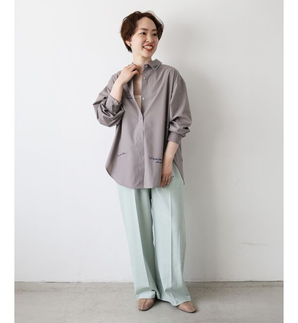 le.coeur blanc「《毎年人気！履きやすさ抜群！》アサレチックイージーワイドパンツ」|その他|