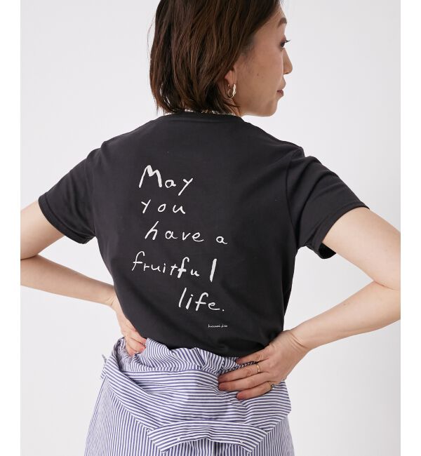  「KAZUMIDOI fruitfullife Tシャツ」|Tシャツ・カットソー|