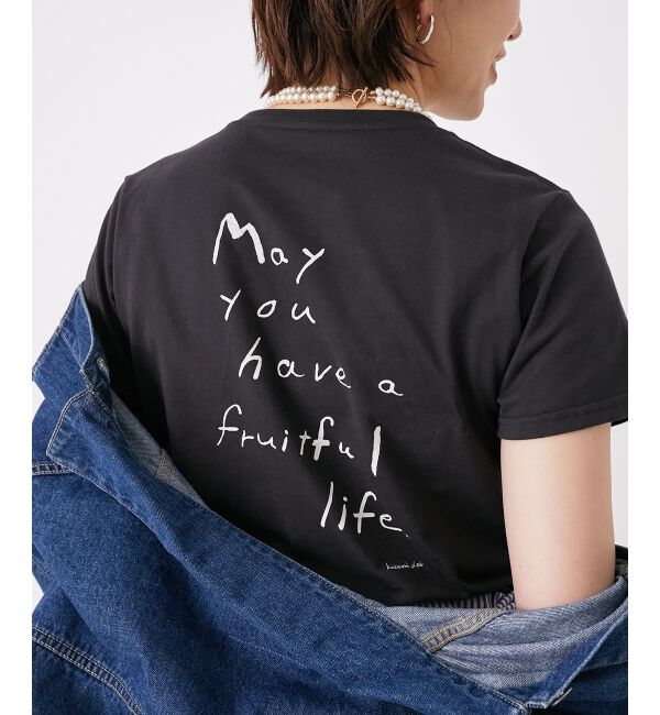  「KAZUMIDOI fruitfullife Tシャツ」|Tシャツ・カットソー|