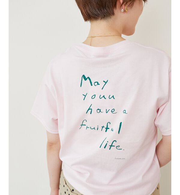  「KAZUMIDOI fruitfullife Tシャツ」|Tシャツ・カットソー|
