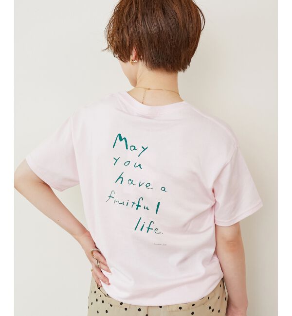  「KAZUMIDOI fruitfullife Tシャツ」|Tシャツ・カットソー|
