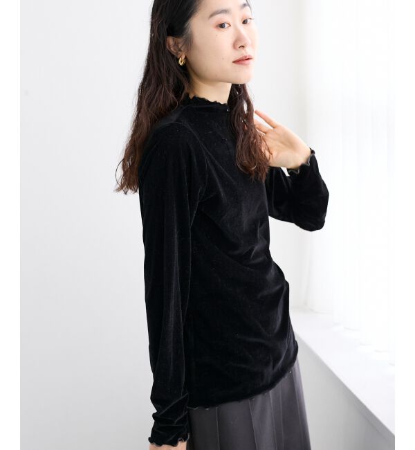  「フロッキージャージーメローデザインカットソー」|Tシャツ・カットソー|