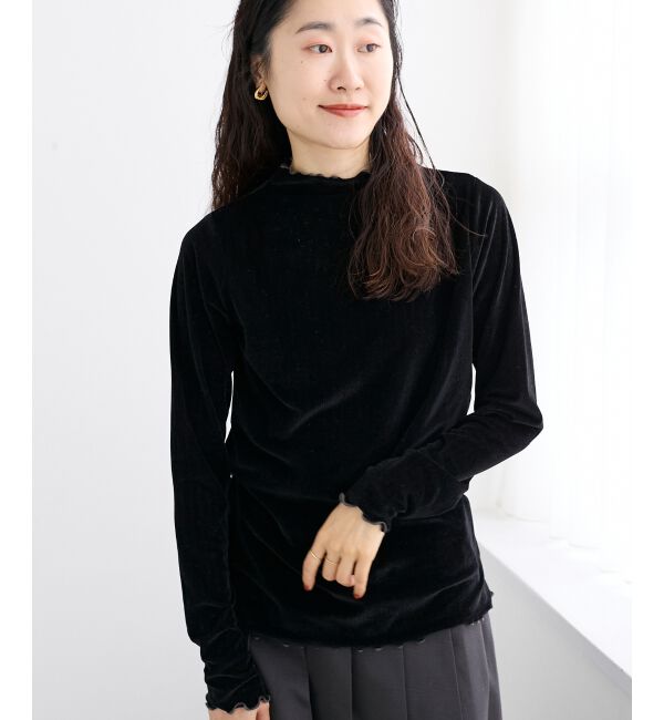  「フロッキージャージーメローデザインカットソー」|Tシャツ・カットソー|