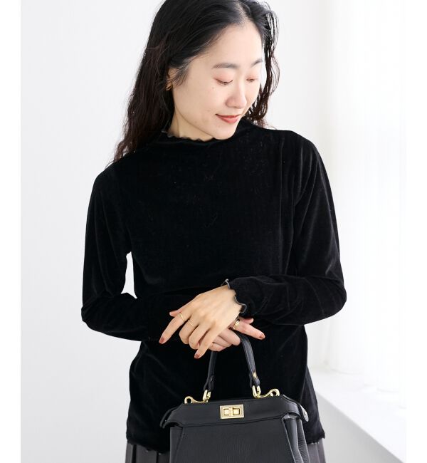  「フロッキージャージーメローデザインカットソー」|Tシャツ・カットソー|