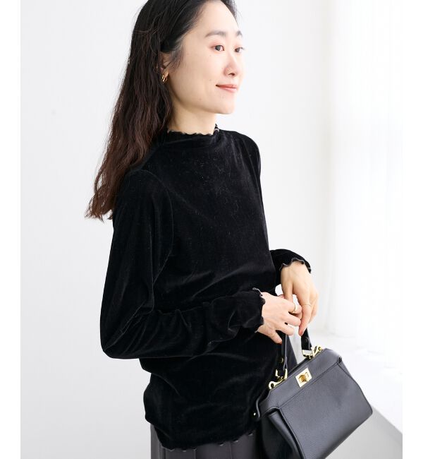  「フロッキージャージーメローデザインカットソー」|Tシャツ・カットソー|