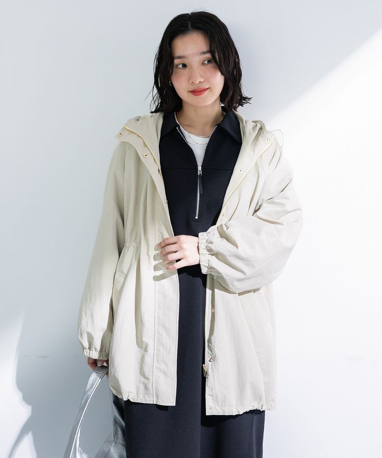 Green Parks「撥水加工ミディ丈マウンテンパーカー」|ブルゾン・スタジャン|