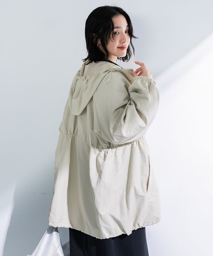 Green Parks「撥水加工ミディ丈マウンテンパーカー」|ブルゾン・スタジャン|