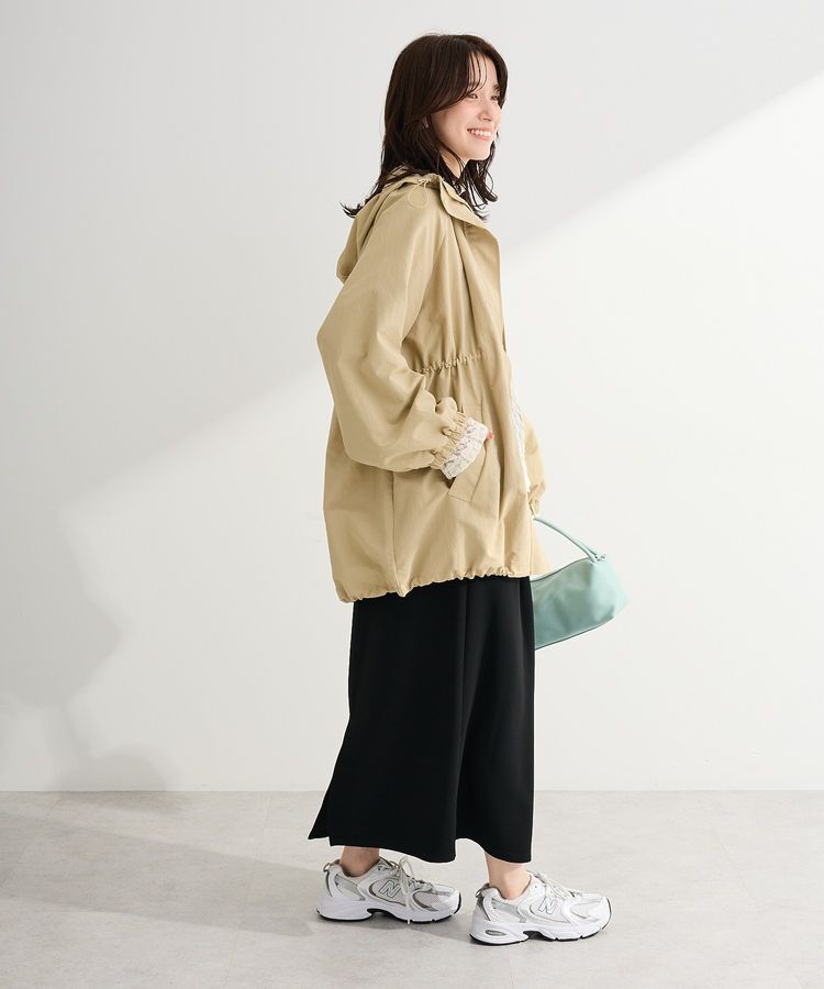 Green Parks「撥水加工ミディ丈マウンテンパーカー」|ブルゾン・スタジャン|