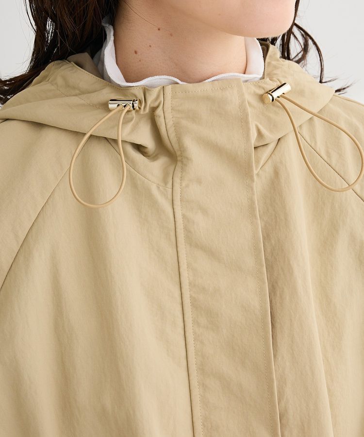 Green Parks「撥水加工ミディ丈マウンテンパーカー」|ブルゾン・スタジャン|