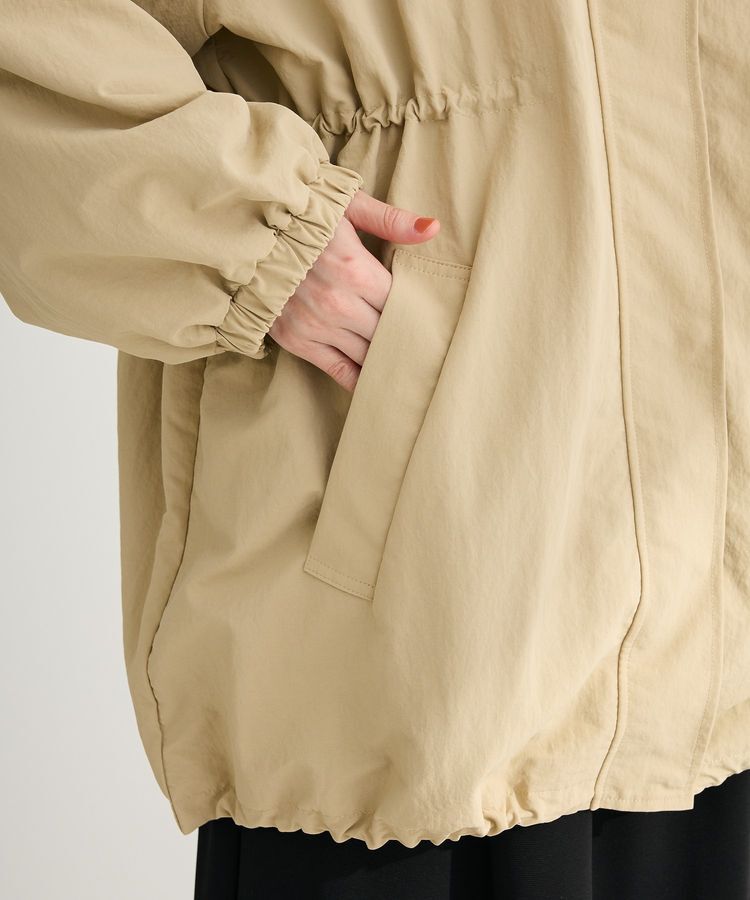 Green Parks「撥水加工ミディ丈マウンテンパーカー」|ブルゾン・スタジャン|