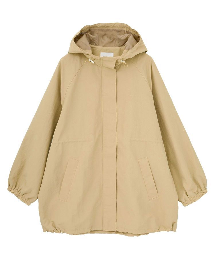 Green Parks「撥水加工ミディ丈マウンテンパーカー」|ブルゾン・スタジャン|