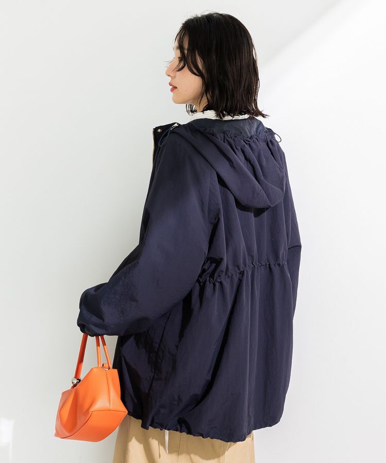 Green Parks「撥水加工ミディ丈マウンテンパーカー」|ブルゾン・スタジャン|