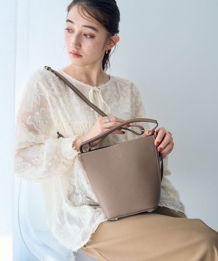 YECCA VECCA「【AULENTTI】2wayレザーバッグ」|ショルダー・メッセンジャー|