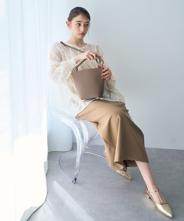 YECCA VECCA「【AULENTTI】2wayレザーバッグ」|ショルダー・メッセンジャー|