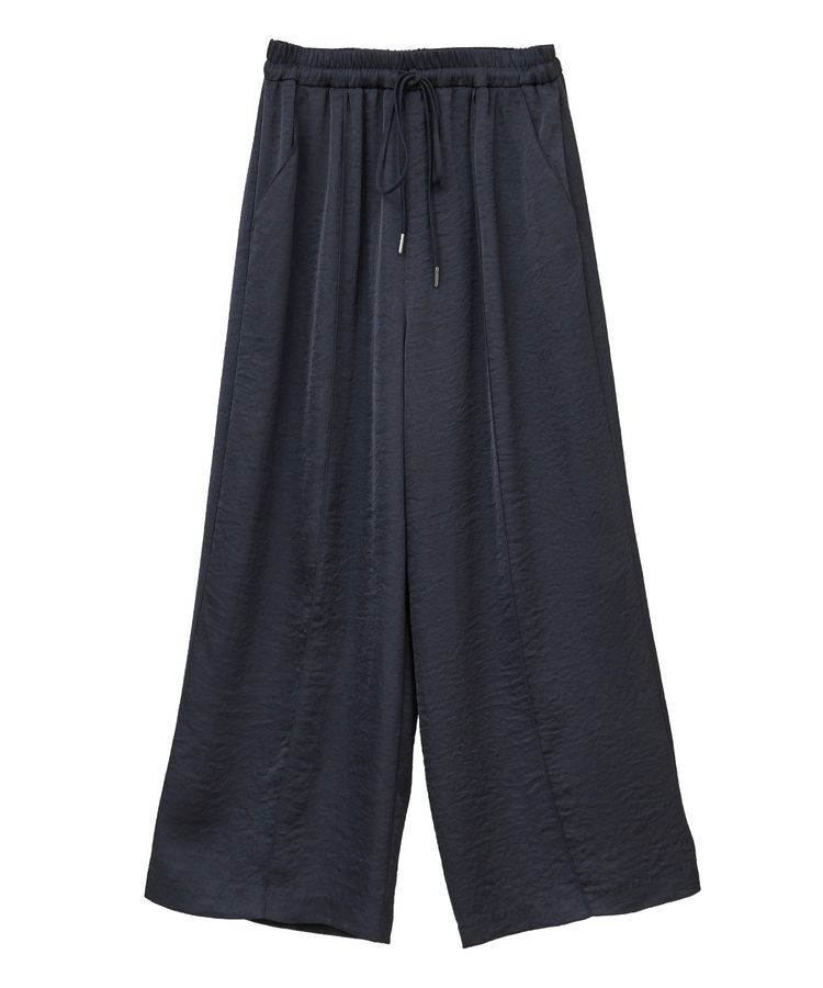 Editt by YECCA VECCA「ヴィンテージサテンイージーワイドパンツ」|その他|