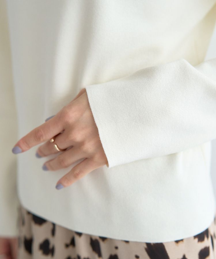 YECCA VECCA「2wayオフショルカラーカーディガン」|カーディガン|