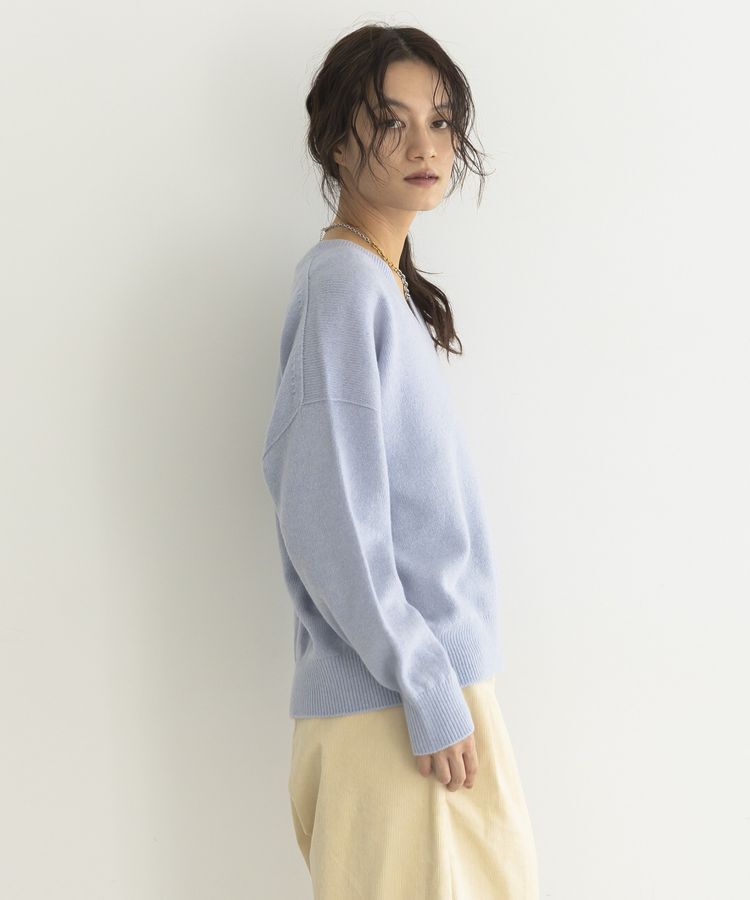 GARAGE OF GOOD CLOTHING「【日本製】カシミア混Vネックプルオーバー」|ニット・セーター|