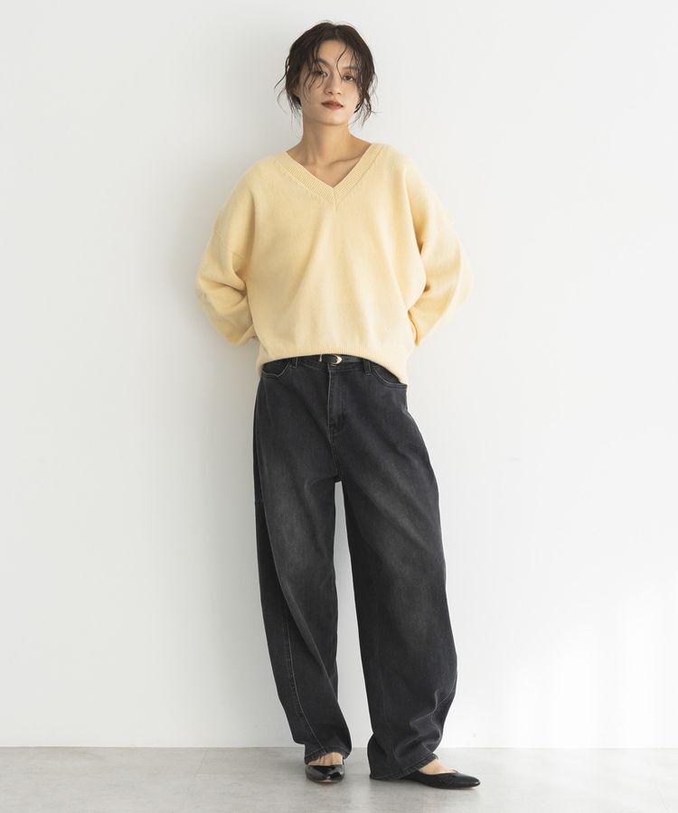 GARAGE OF GOOD CLOTHING「【日本製】カシミア混Vネックプルオーバー」|ニット・セーター|