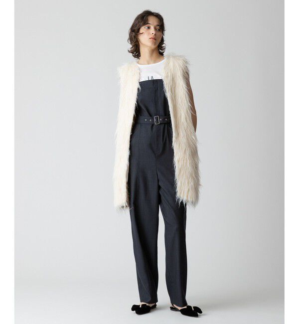 allureville「ウールデニムオールインワン」|オールインワン|