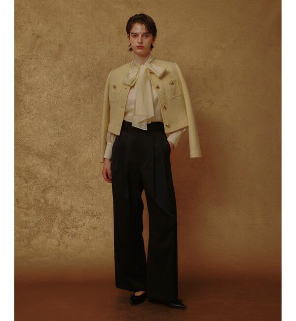 allureville「オーガンザボウブラウス」|シャツ・ブラウス|