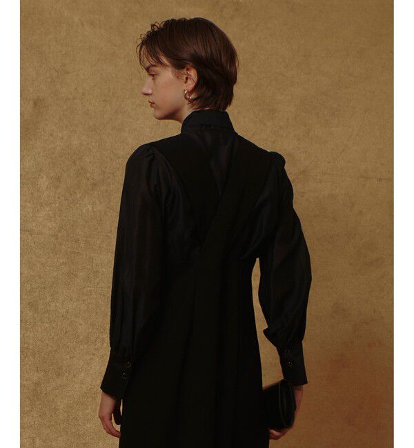 allureville「オーガンザボウブラウス」|シャツ・ブラウス|