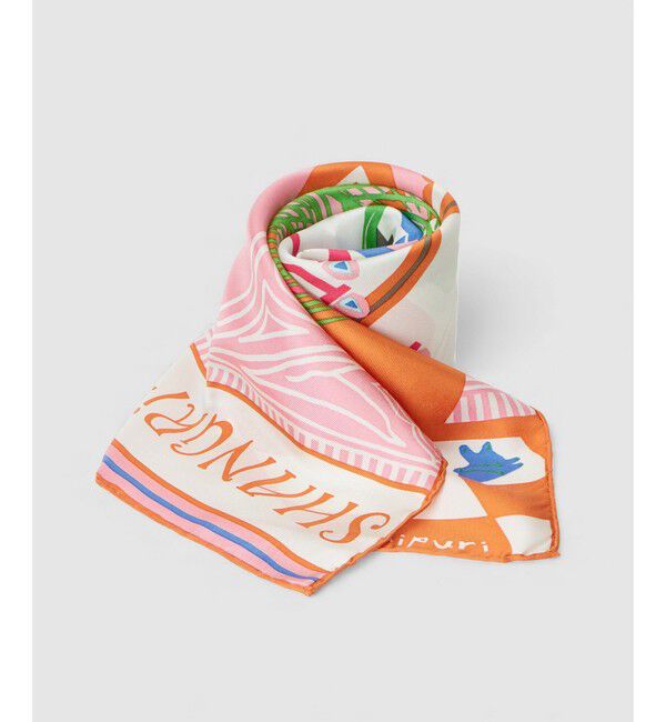 allureville「【manipuri(マニプリ)】65&times;65 SILK SCARF」|バンダナ・スカーフ|