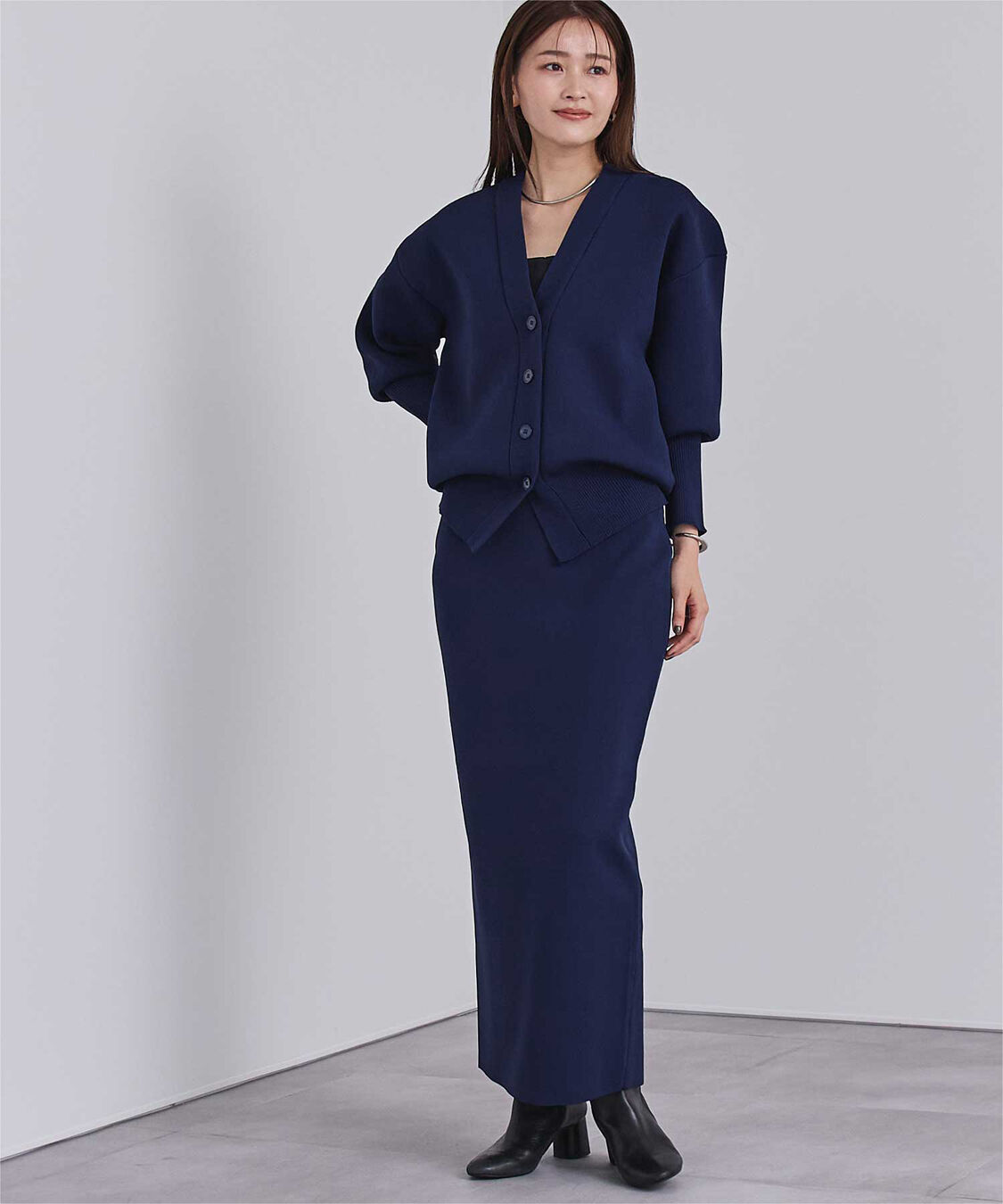 ur's「スポンディッシュ美シルエットニットタイトスカート」|スカート|