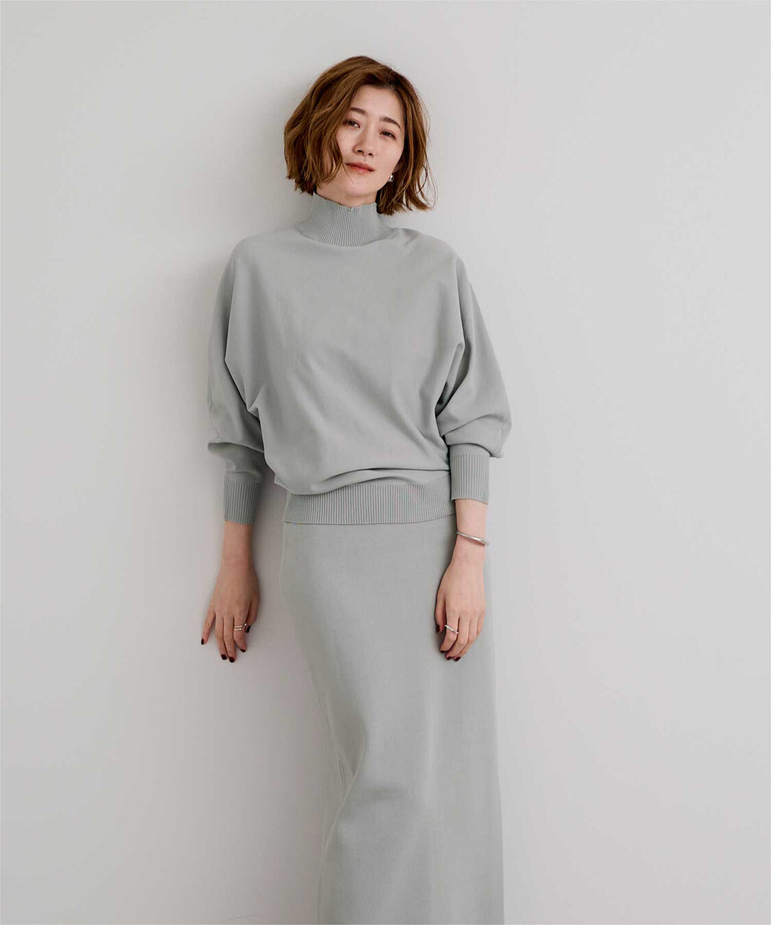 ur's「スポンディッシュハイネックドルマンスリーブニット」|ニット・セーター|