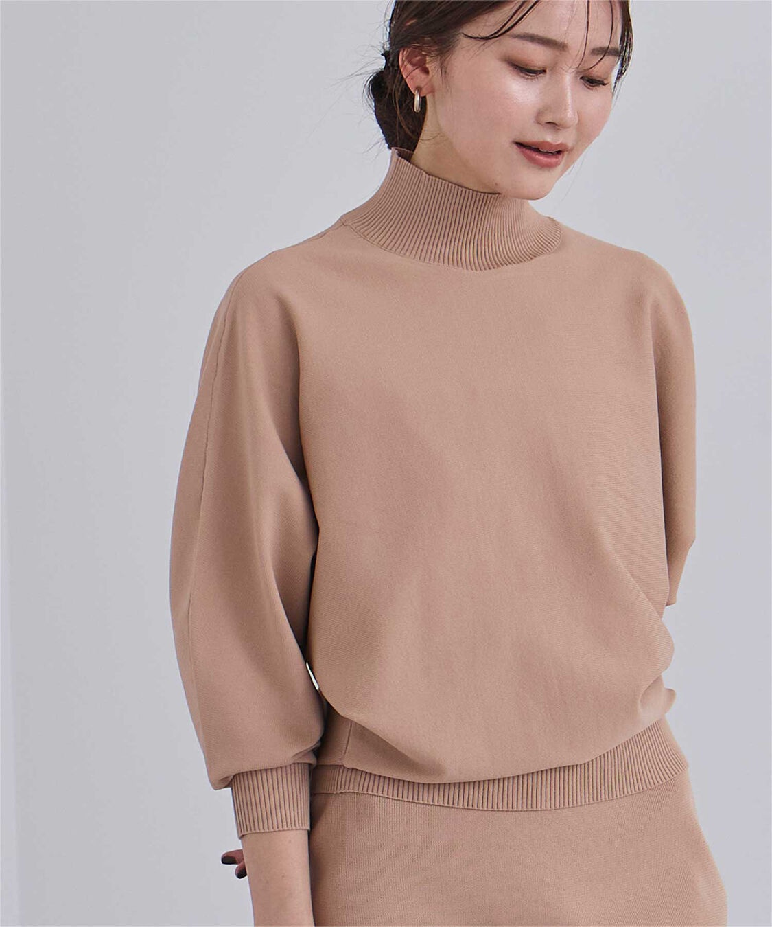 ur's「スポンディッシュハイネックドルマンスリーブニット」|ニット・セーター|