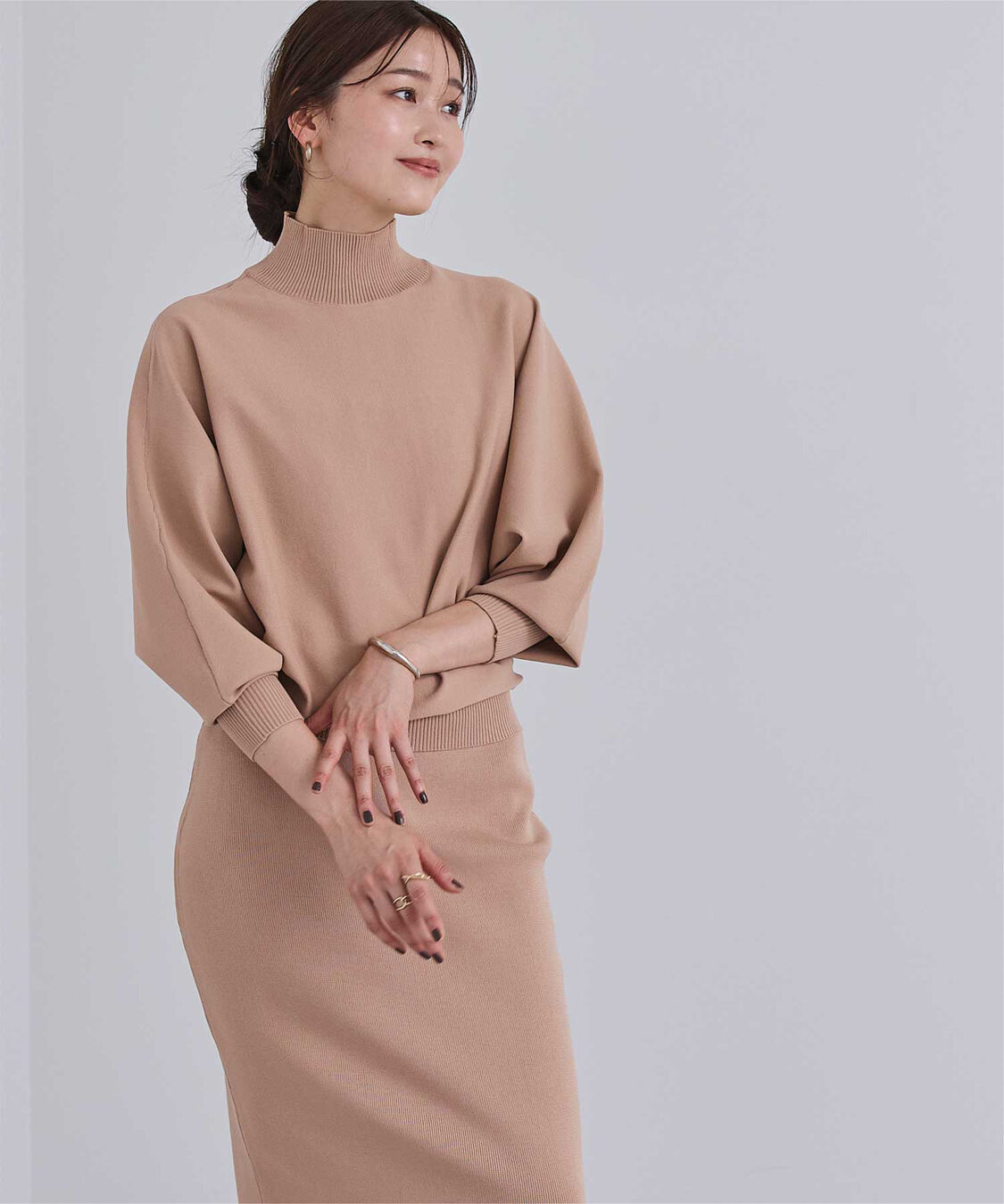 ur's「スポンディッシュハイネックドルマンスリーブニット」|ニット・セーター|