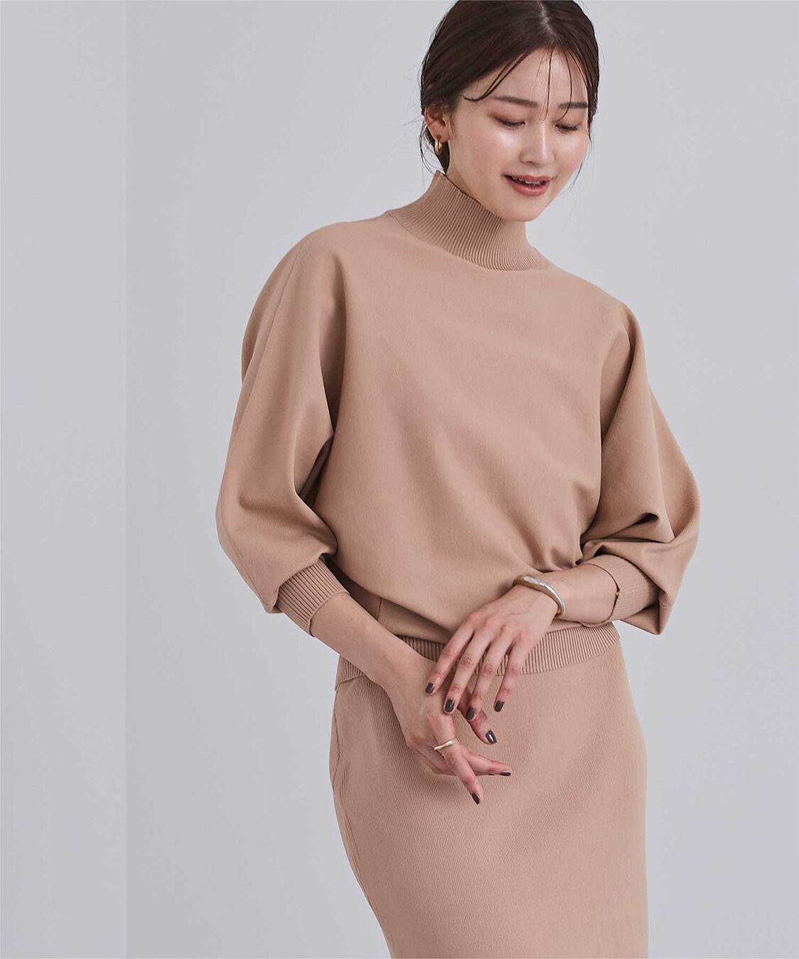 ur's「スポンディッシュハイネックドルマンスリーブニット」|ニット・セーター|