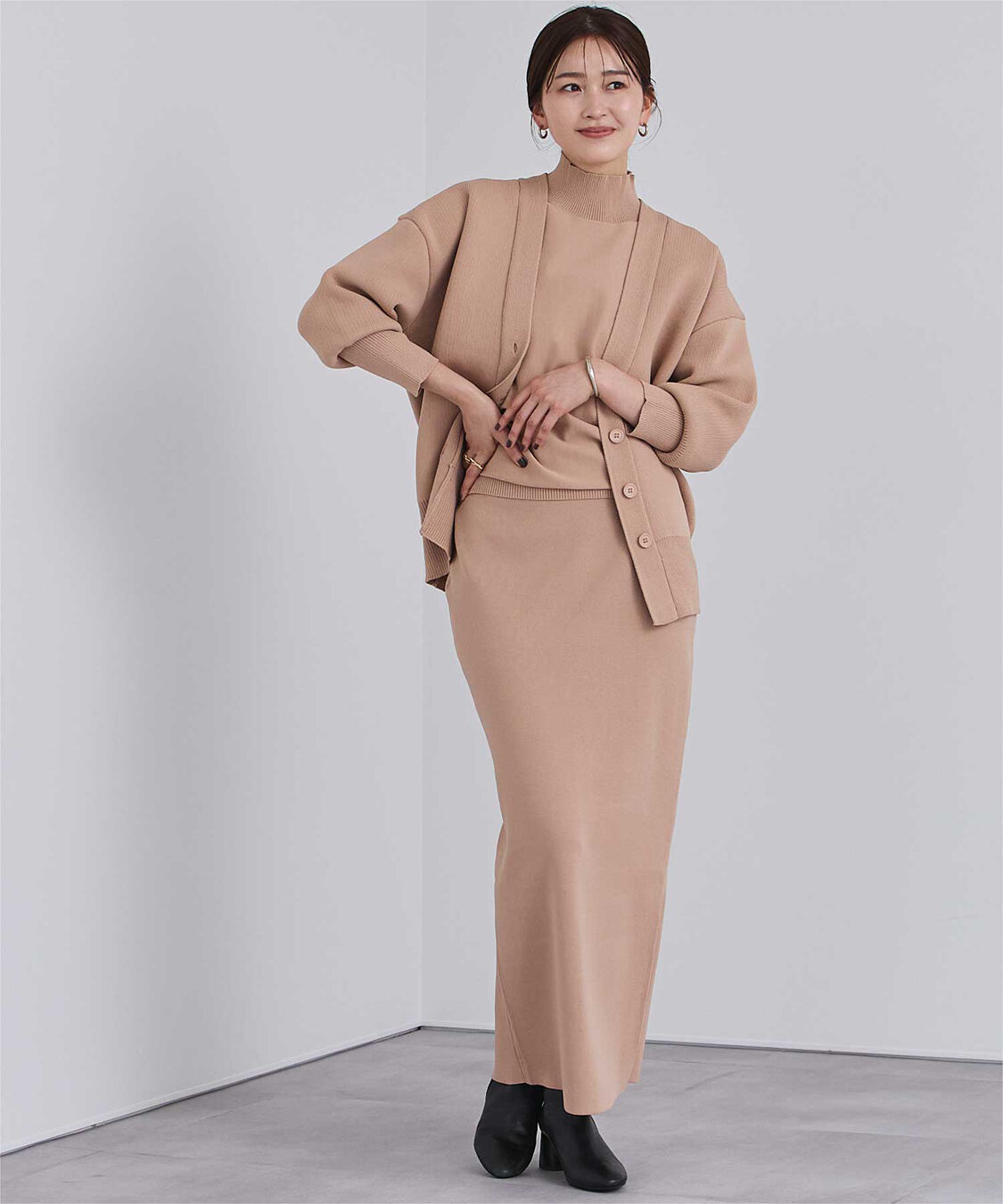 ur's「スポンディッシュハイネックドルマンスリーブニット」|ニット・セーター|