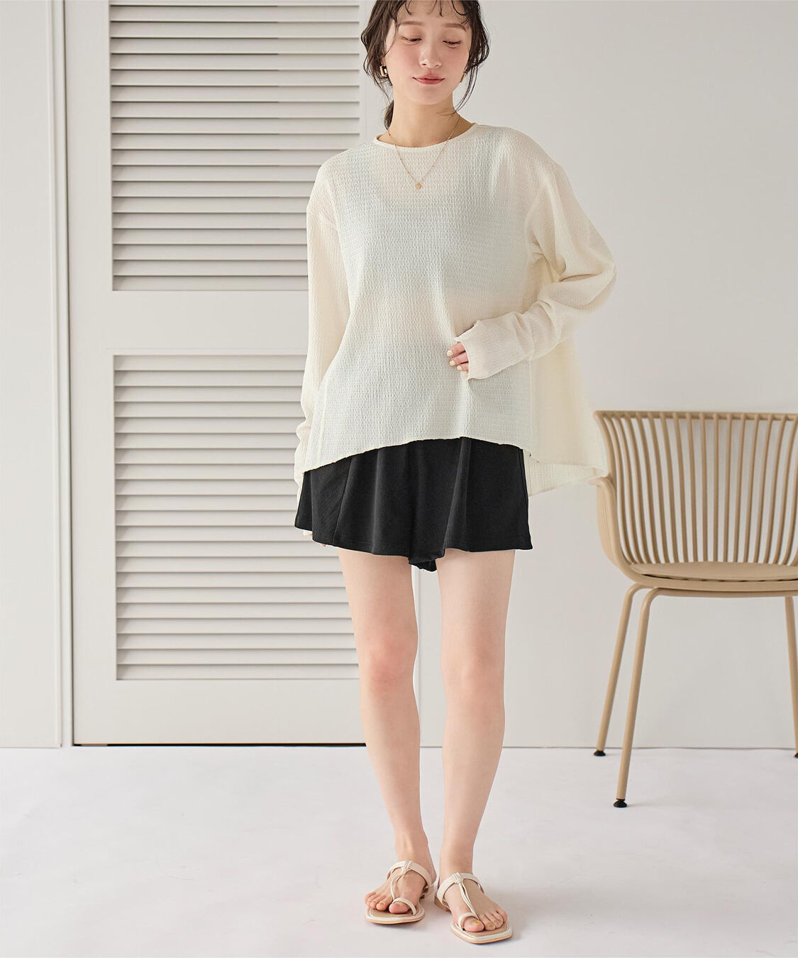 SEA DRESS「4点ｾｯﾄ/ﾍﾑﾗｲﾝﾗｯｼｭｶﾞｰﾄﾞ&times;ﾋﾞｷﾆ/水着」|ビキニ|