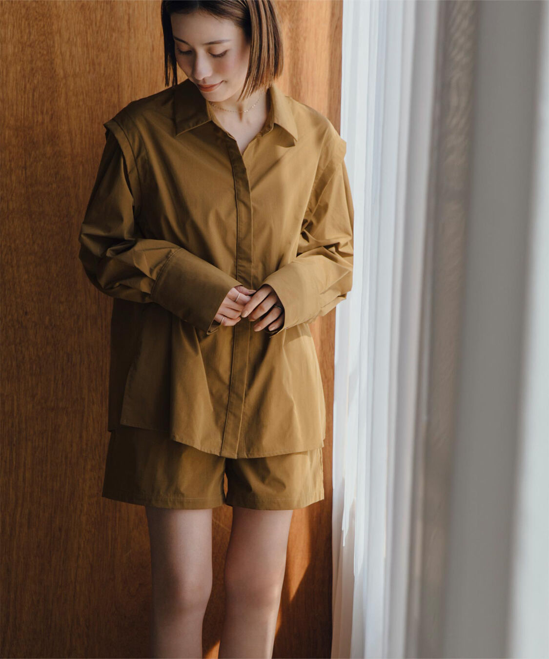 ur's「【黒川翼さんコラボアイテム】撥水ｼｮｰﾄﾊﾟﾝﾂ/ﾗｯｼｭｶﾞｰﾄﾞ」|その他|ダークブラウン