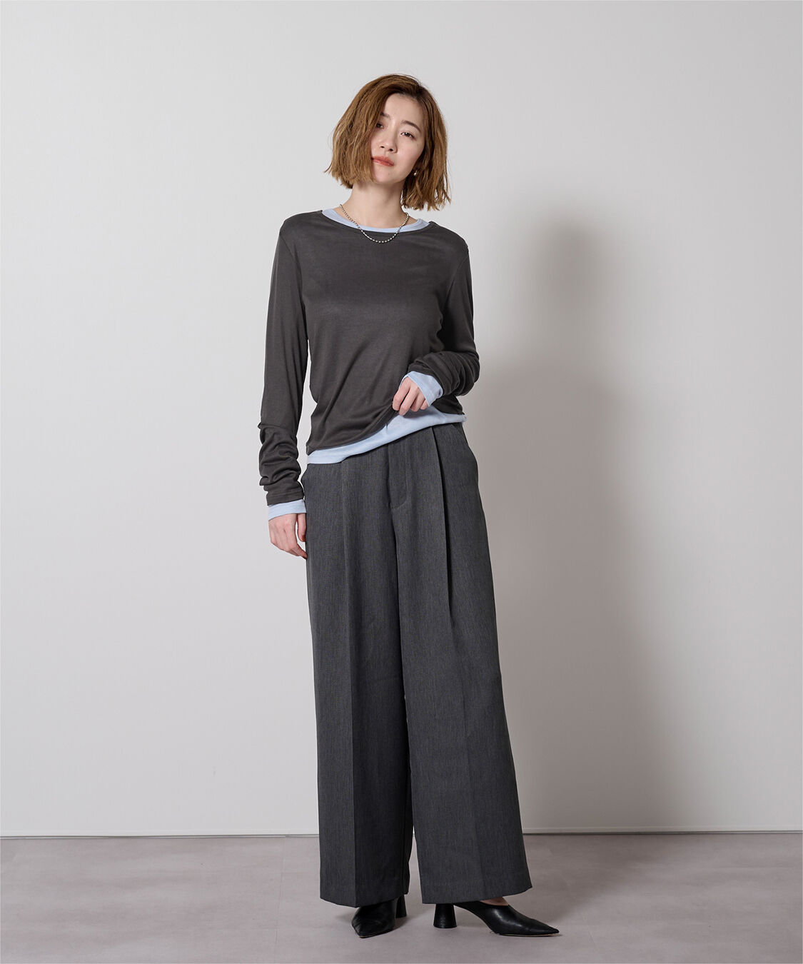 ur's「レイヤードトップスセット」|Tシャツ・カットソー|