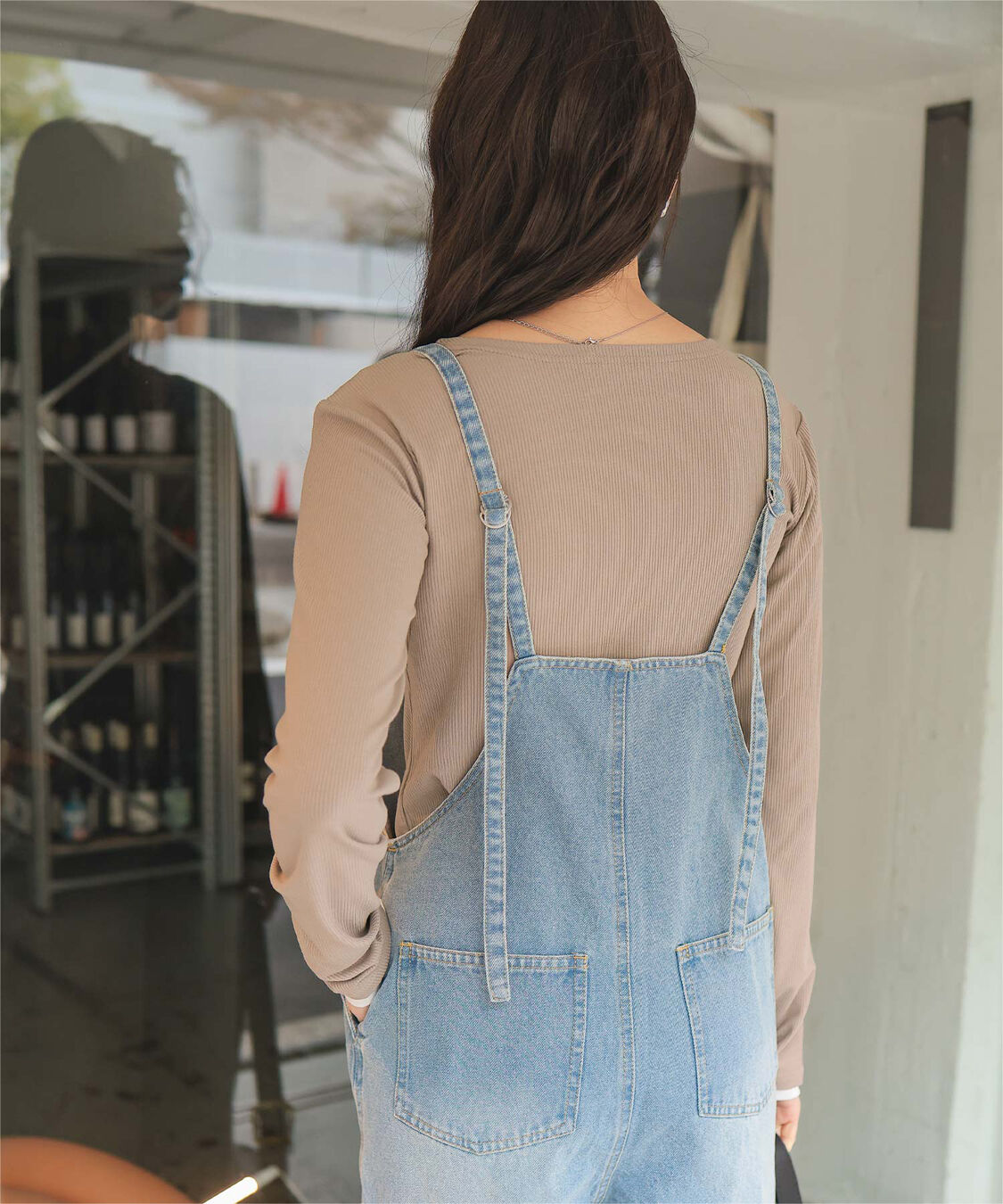 titivate「レイヤード風リブカットソートップス」|Tシャツ・カットソー|