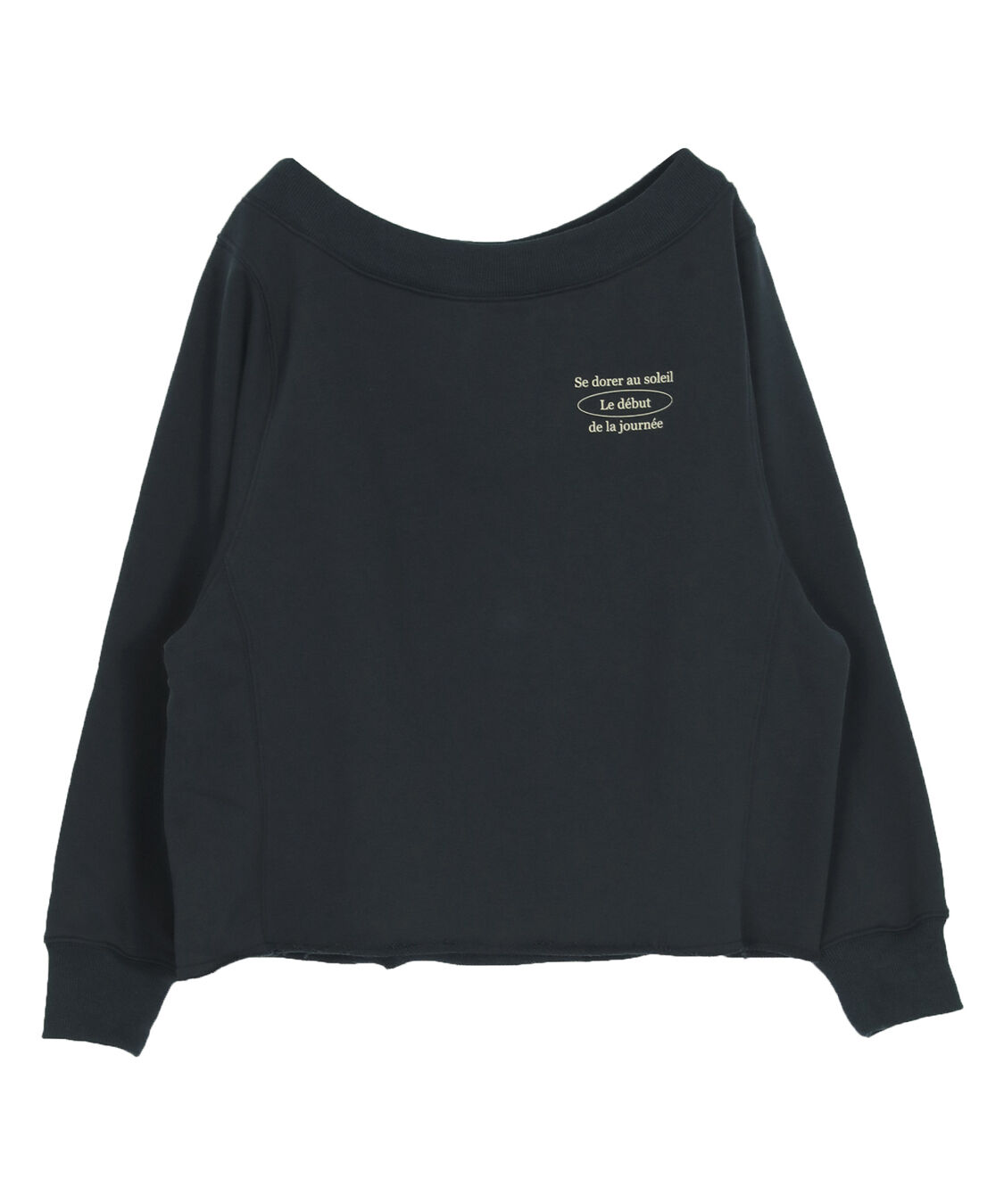 titivate「オフショルダースウェットプルオーバー」|スウェット・ジャージ|