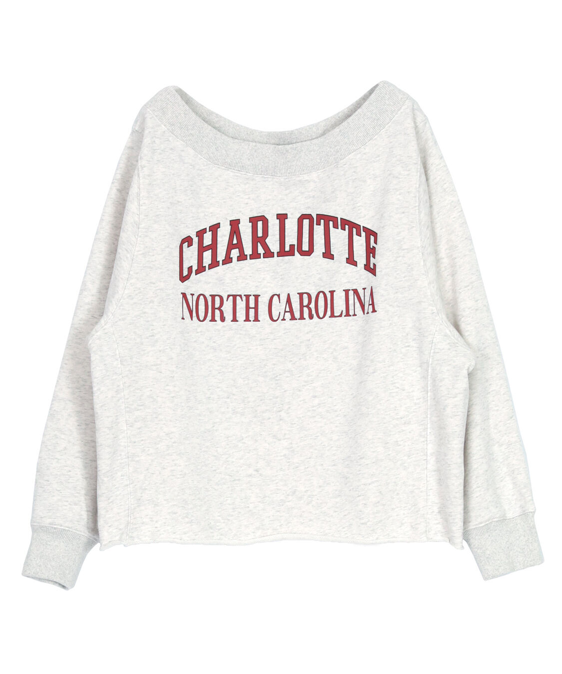 titivate「オフショルダースウェットプルオーバー」|スウェット・ジャージ|