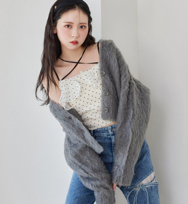  「メリーカールカーディガン」|ニット・セーター|