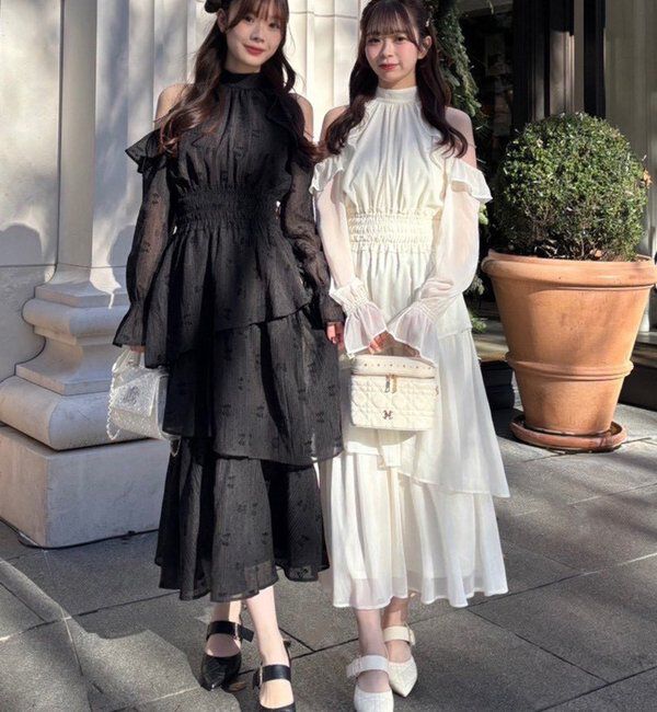  「アメスリティアードロングワンピース」|ワンピース|