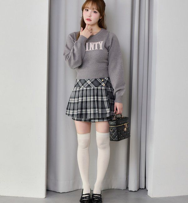  「キラキラロゴ入りアソートニット」|ニット・セーター|