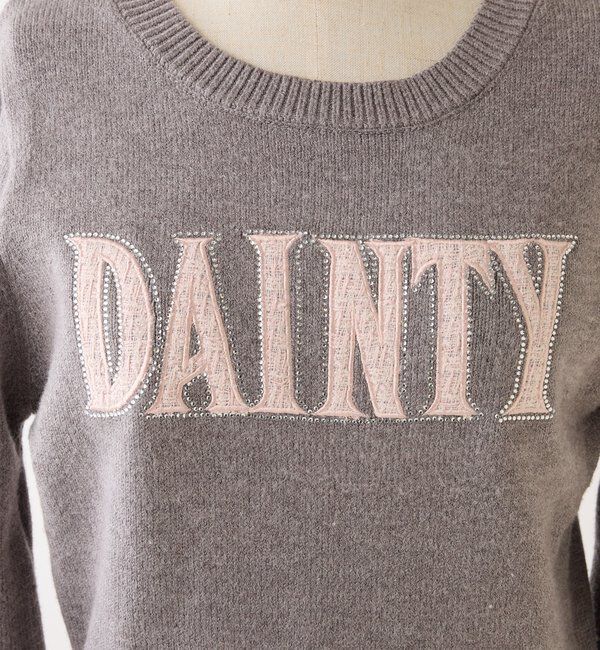  「キラキラロゴ入りアソートニット」|ニット・セーター|