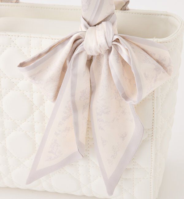  「スカーフハンドルキルティングトート」|ショルダー・メッセンジャー|