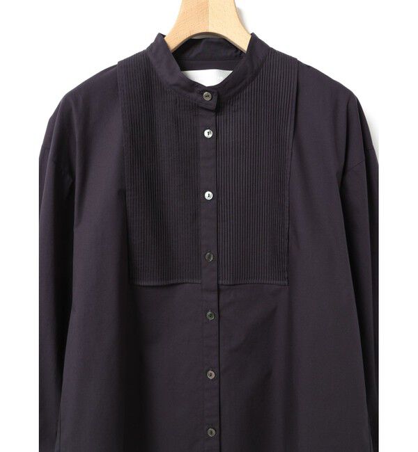 MARMARMAR「MARMARMAR スタンドカラーピンタックシャツ」|シャツ・ブラウス|